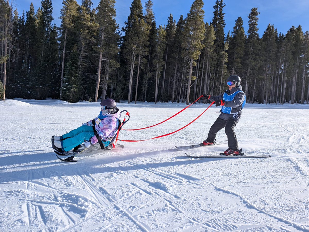 FindYour2LIV4's tweet photo. Some pics from the 2024 Ski Spec, courtesy of scholarship winner Jamie!

#FindYour2LIV4 #2LIV4 #PWD #Accessibility #Inclusivity #Disability #AdaptiveSkiing #SitSki #SkiSpec #Ski #Giveaway #Scholarship #Colorado https://t.co/7UFhr0KEAt