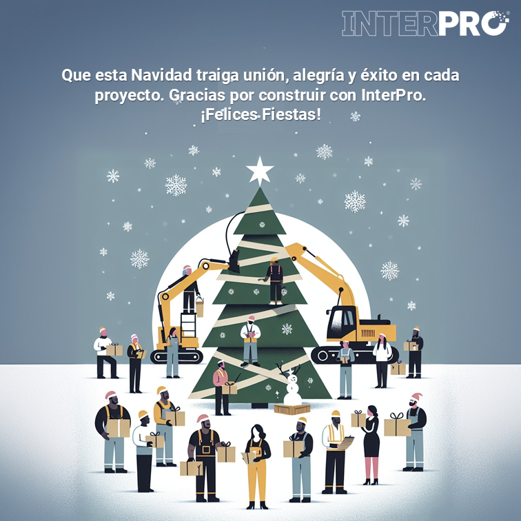 InterPro_Ec's tweet image. 🎄✨ En esta Navidad, construyamos juntos un mejor futuro 🏗️
Desde InterPro, agradecemos a todos los profesionales de la construcción que forman parte de nuestra comunidad. Ustedes son los cimientos de grandes proyectos y sueños cumplidos.
🌟 ¡Felices fiestas!
💚 Equipo InterPro