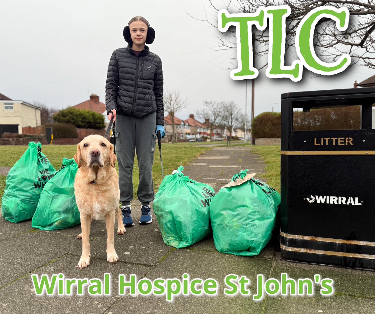 Day 4 of my SPONSORED LITTER PICK to raise money for <a href="/wirralhospice/">Wirral Hospice St John's</a> in memory of my Gran Jan.
Thank you so much to everyone who donated so far. I'd be so grateful for anyone else who would like to donate on my Just Giving page.
justgiving.com/page/tlc-eliza…
Together we can make a