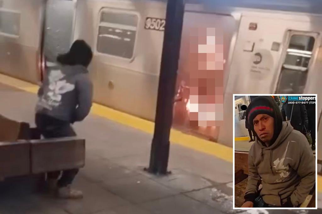 EndWokeness's tweet photo. Holy shlit. The man who burned a woman alive on the subway is an illegal deported under the DJT administration. How is he back??? https://t.co/Yu8G4yUIuk