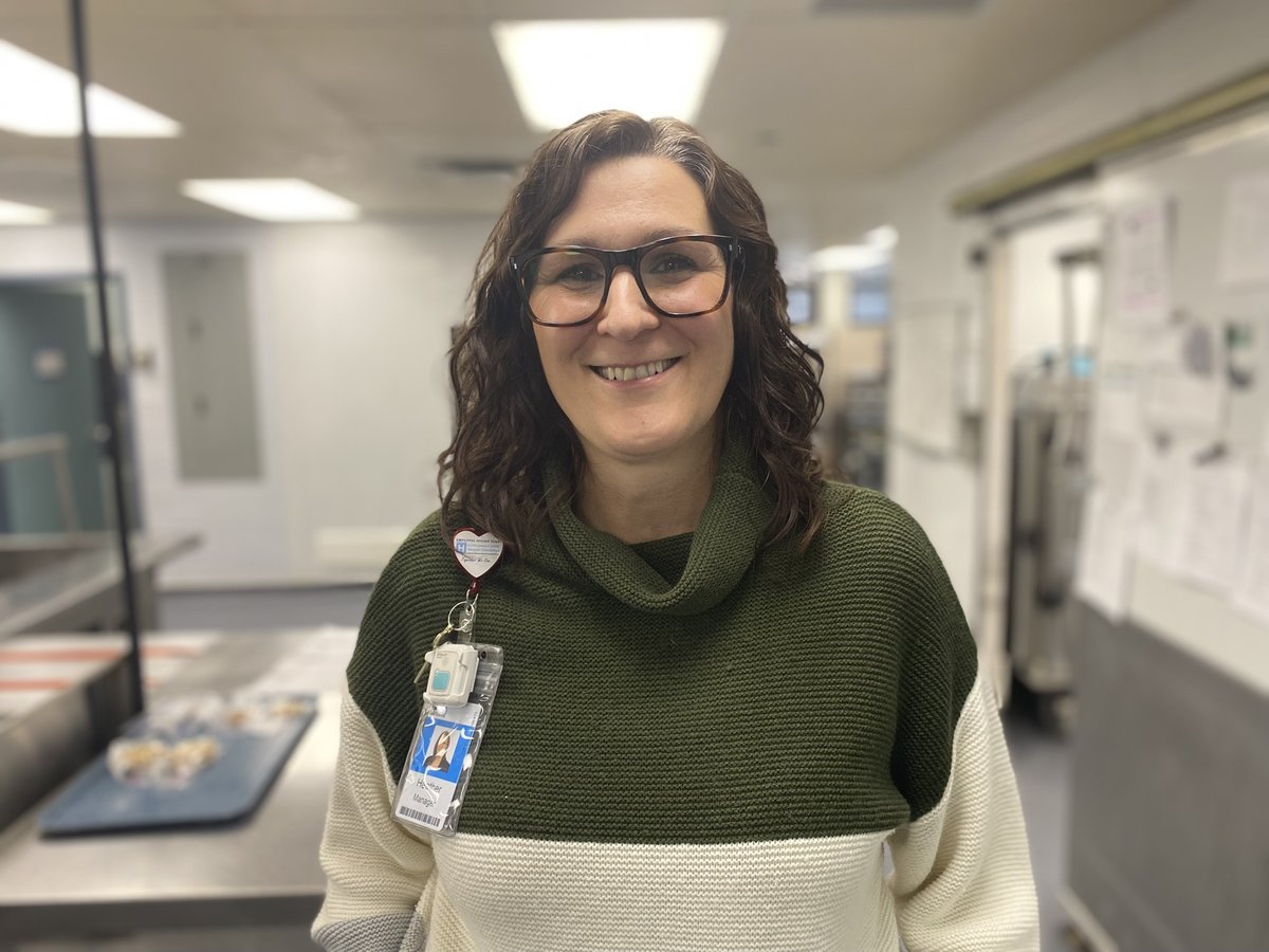 Congrats to Heather Robertson, Manager of Food &amp; Nutrition Services, for completing her Food &amp; Nutrition Management diploma from Georgian College! A huge accomplishment after two years of hard work, all while continuing her hospital leadership. #Congratulations #Leadership
