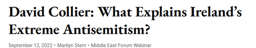 TullamoreJew_'s tweet photo. You get a vague sense of the disproportionate excess of the focus on Irish antisemitism from international press just being online but actually trying to go through and catalogue this stuff the sheer volume really is astonishing https://t.co/RYk7MASyYb