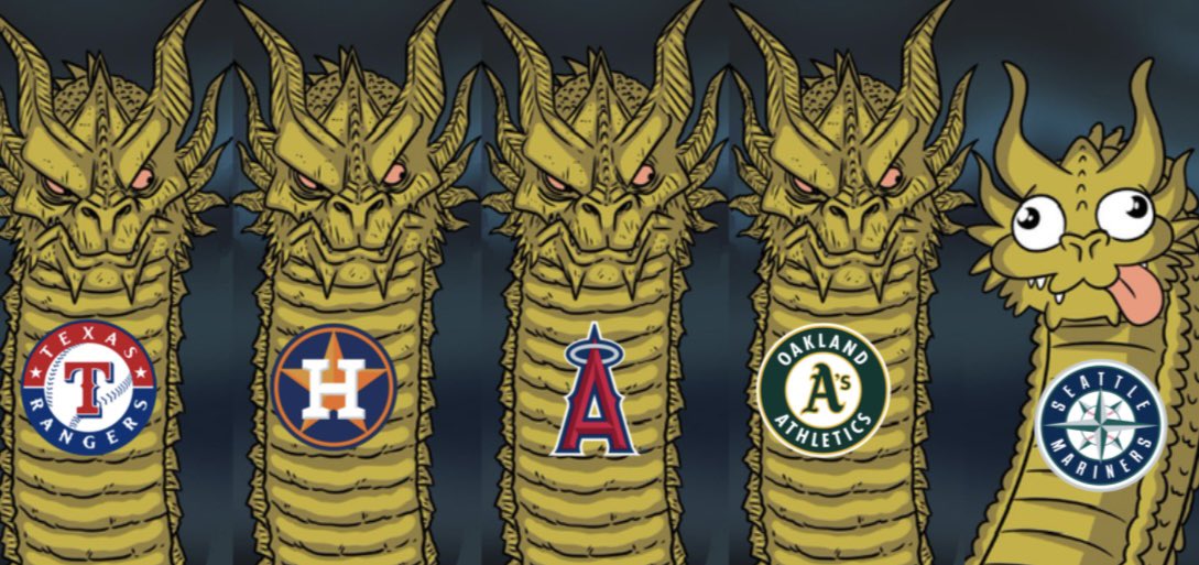 The AL West this offseason in a nutshell