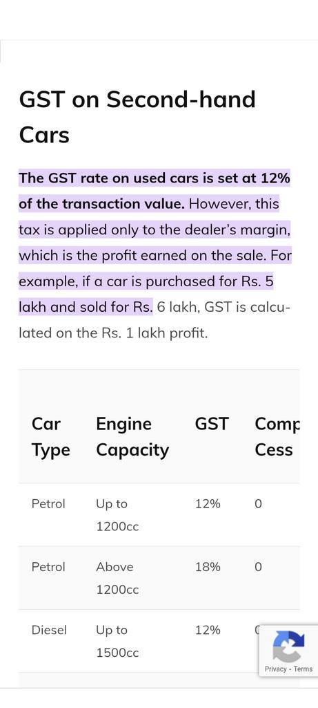 premchand_j's tweet photo. @BhavikaKapoor5 Misleading or unaware of fact  12% for individual and 18 on dealers https://t.co/8DlFIZDsmn
