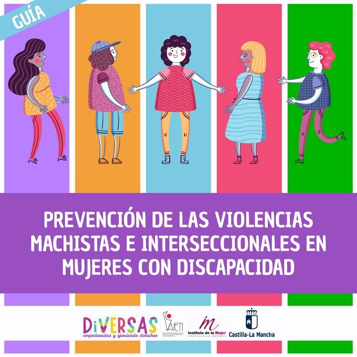 🟣 Y también damos a conocer la Guía dirigida a profesionales para la prevención de violencias machistas e interseccionales en mujeres con discapacidad

📖 Entre otros materiales, incluye consejos y recursos para trabajar desde una perspectiva feminista e interseccional
