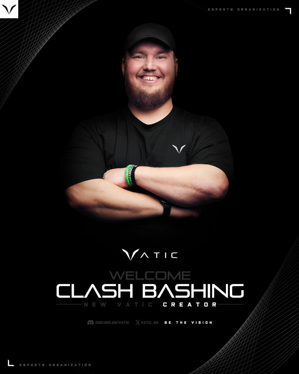 Vatic - Clash of Clans (@vatic_coc) on Twitter photo ๏ผฐ๏ผก๏ผฒ๏ผด๏ผฎ๏ผฅ๏ผฒ ๏ผก๏ผฎ๏ผฎ๏ผฏ๏ผต๏ผฎ๏ผฃ๏ผฅ๏ผญ๏ผฅ๏ผฎ๏ผด
We are thrilled to welcome <a href="/ClashBashing/">Clash Bashing!!</a> to the Vatic organization as a Partnered Content Creator! ๐ฅ๐ฅ
Through his unrivalled energy and exceptional casting, he brings life to what it means to #BeTheVision!
The journey starts now!โจ ๏ผฐ๏ผก๏ผฒ๏ผด๏ผฎ๏ผฅ๏ผฒ ๏ผก๏ผฎ๏ผฎ๏ผฏ๏ผต๏ผฎ๏ผฃ๏ผฅ๏ผญ๏ผฅ๏ผฎ๏ผด
We are thrilled to welcome <a href="/ClashBashing/">Clash Bashing!!</a> to the Vatic organization as a Partnered Content Creator! ๐ฅ๐ฅ
Through his unrivalled energy and exceptional casting, he brings life to what it means to #BeTheVision!
The journey starts now!โจ