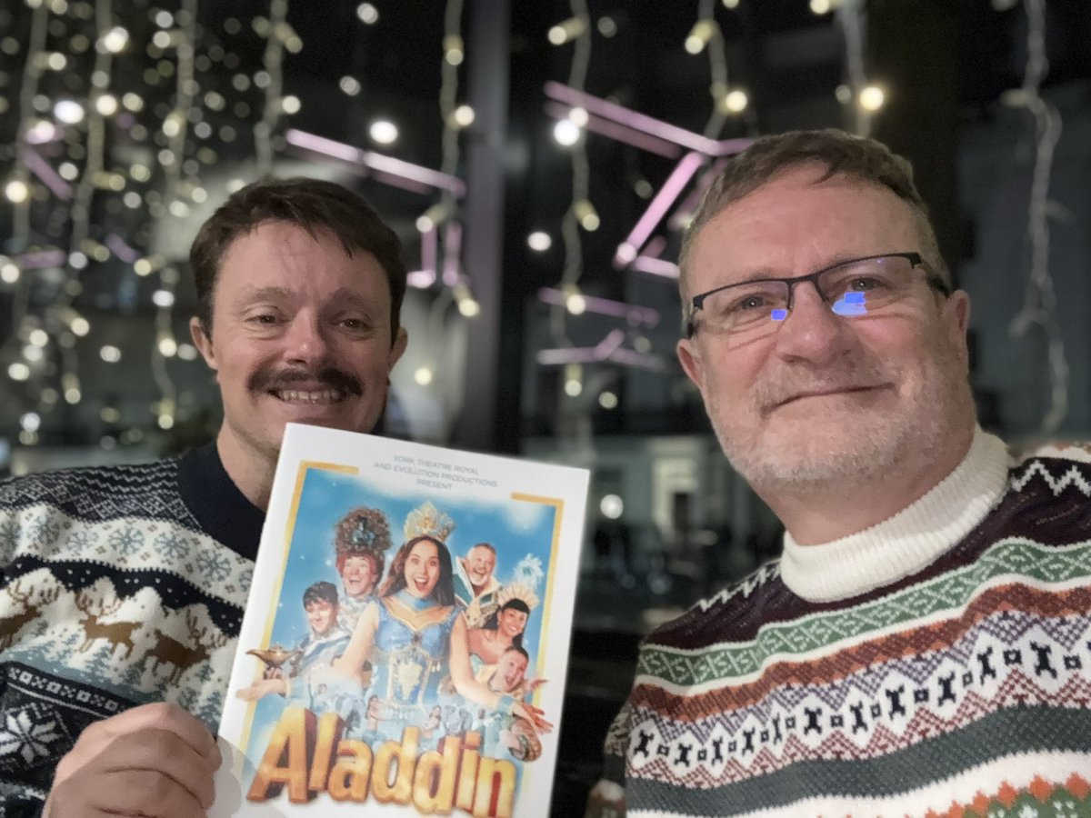 Panto time! <a href="/YorkTheatre/">York Theatre Royal</a>