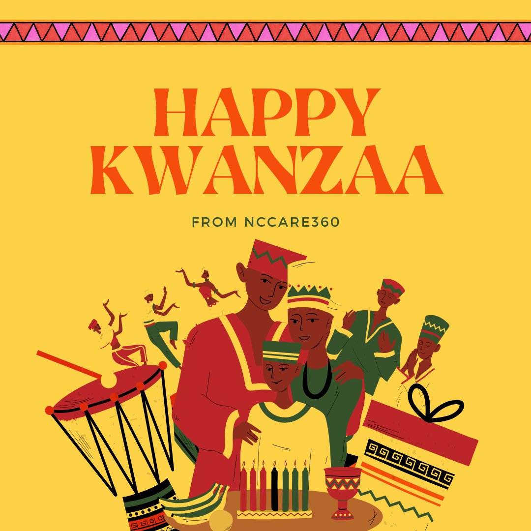 Happy Kwanzaa from NCCARE360!

Wishing you a joyous celebration filled with love, unity, and purpose.

#HappyKwanzaa #NCCARE360 #HappyHolidays