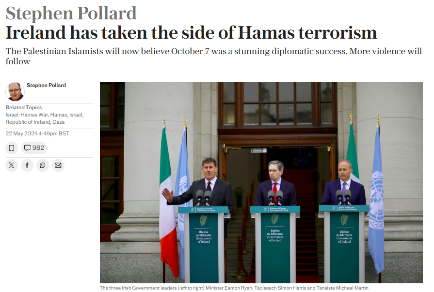 TullamoreJew_'s tweet photo. You get a vague sense of the disproportionate excess of the focus on Irish antisemitism from international press just being online but actually trying to go through and catalogue this stuff the sheer volume really is astonishing https://t.co/RYk7MASyYb