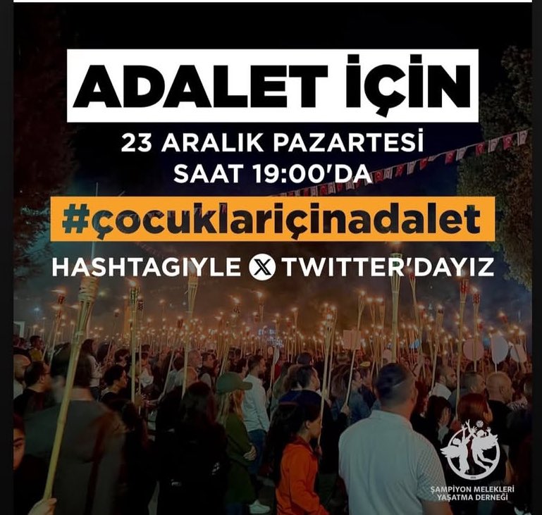 #çocuklariçinadalet 

#isiasaortakdavamız 

#isiasolasıkast