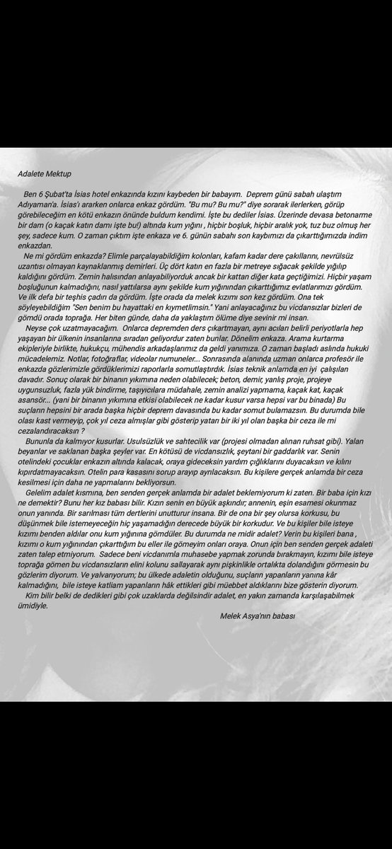 #isiasortakdavamız 
#isiasolasıkast 

Bu mektubu başka analar babalar yazmasın diye 
İSİAS KATİLLERİNE 
olası kast