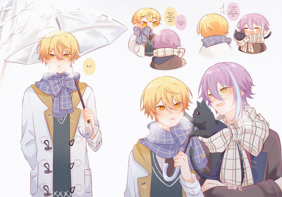 cat to cat communication (+🎈🌟)