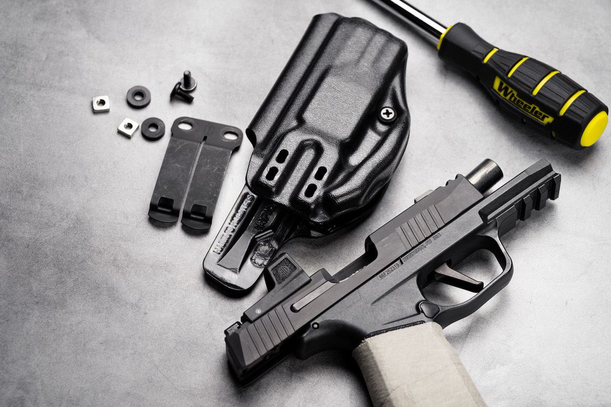 Easy-to-adjust hardware is the standard with our holsters. #Sig #CCW #assembly PC: Tactical Camera
