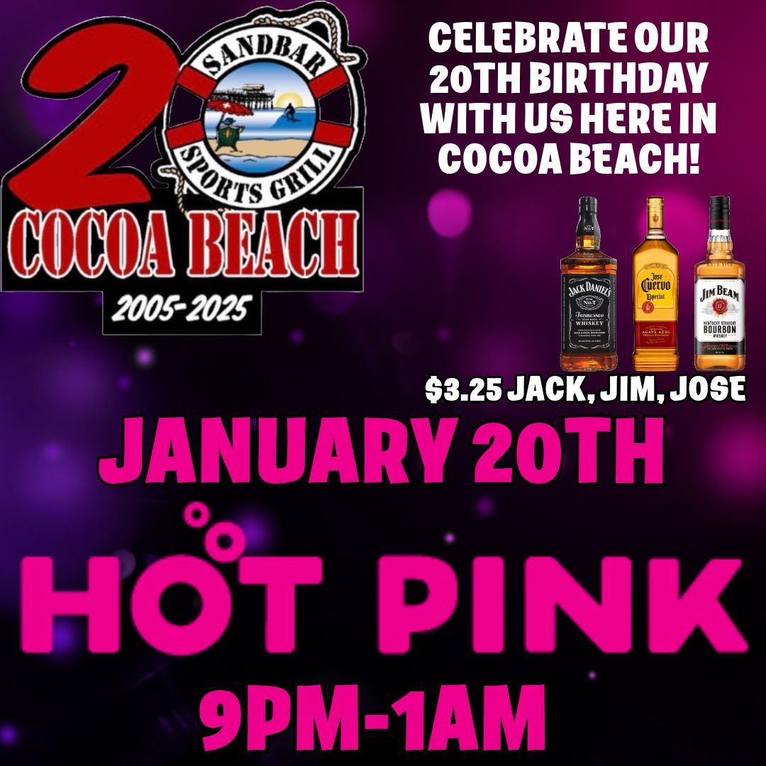 The first event of our year long 20th celebration kicks off with HOT PINK January 20th! Click below for more info⤵️ 

buff.ly/4iRfnHw