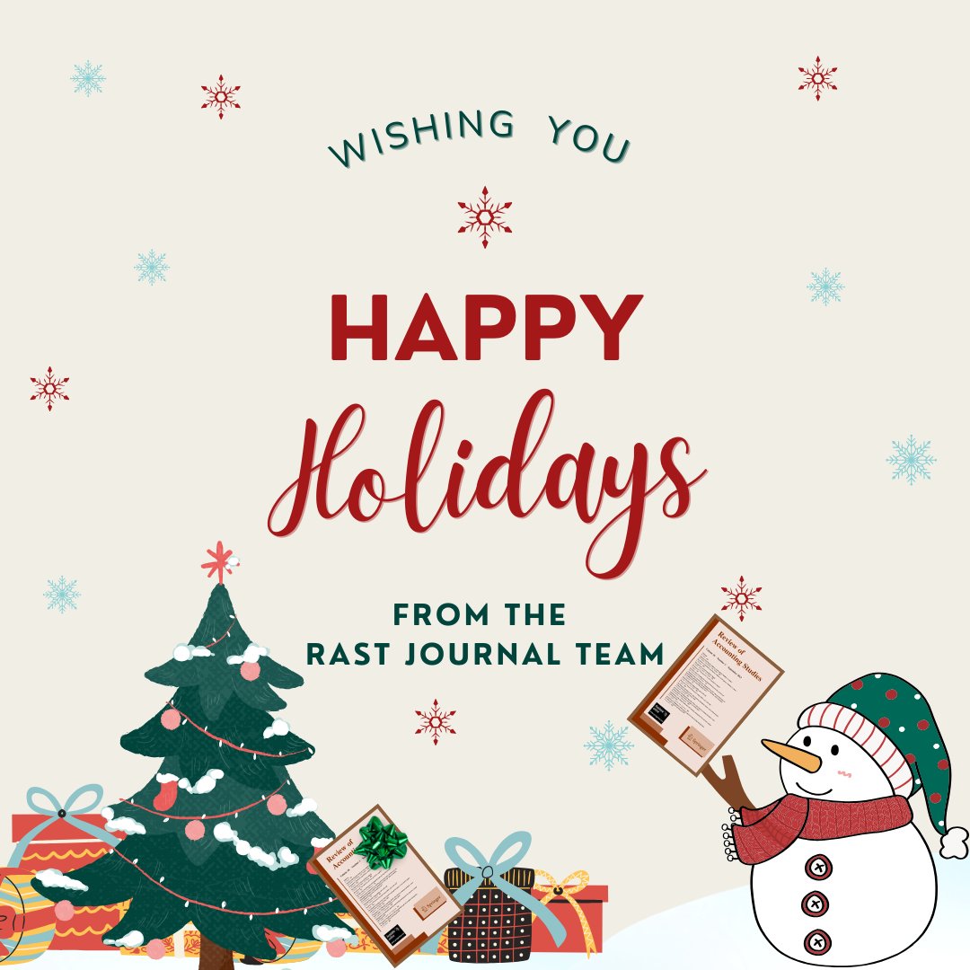 🎄✨ @RASTJournal wishes our readers, writers &amp; reviewers a wonderful holiday season! ✨🎄

Thank you for your incredible contributions and support throughout the year. Wishing you joy, peace, and continued success!