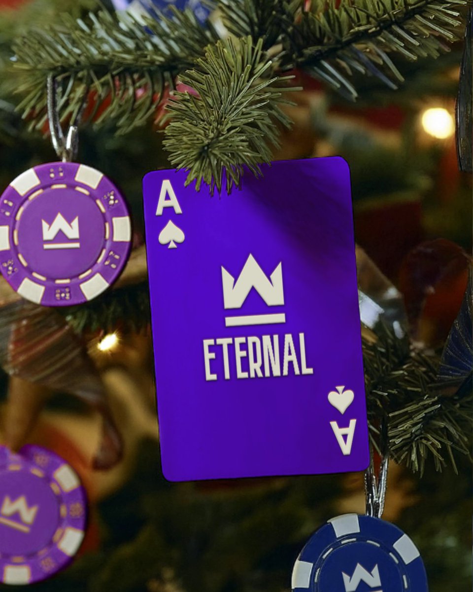 Every card tells a story, and the Ace of Spades shines brightest this holiday season, reminding us that strategy and elegance never go out of style. 

This Christmas, discover the allure of poker with Eternal!

(Link in bio)