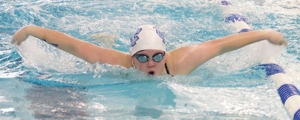 “We had a lot of swimmers that swam in their first high school meet, and they did outstanding!” buff.ly/4gHaAax