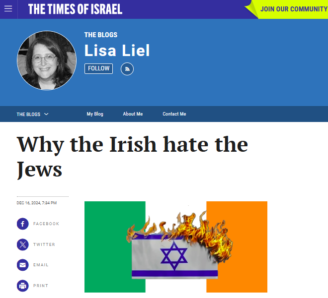 TullamoreJew_'s tweet photo. You get a vague sense of the disproportionate excess of the focus on Irish antisemitism from international press just being online but actually trying to go through and catalogue this stuff the sheer volume really is astonishing https://t.co/RYk7MASyYb