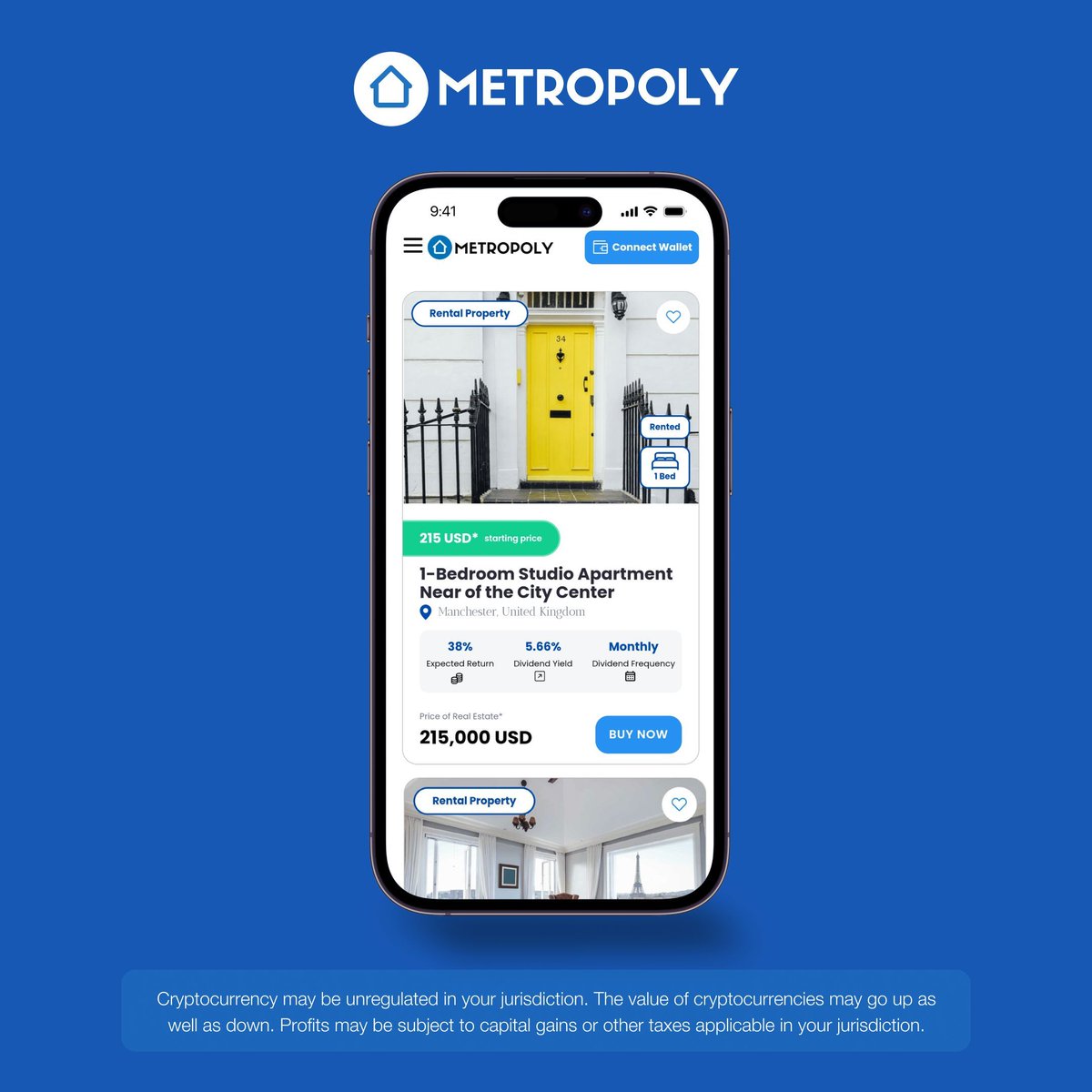 Your Dream Property is Just a Click Away!

Explore exclusive upcoming properties on Metropoly.

Explore now: metropoly.io 

#metro #metropoly #cryptocurrency #bitcoin #blockchain #btc #crypto #ethereum #realestate #house