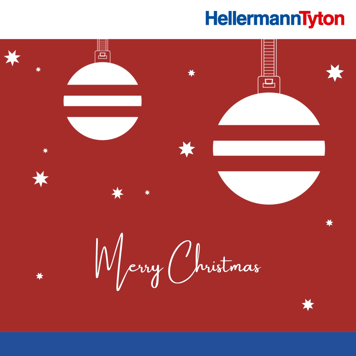 🎄 Merry Christmas from HellermannTyton! 🎄
We wish you a Merry Christmas and joyful moments this holiday season. We're looking forward to making 2025 a year of continuing success together.
