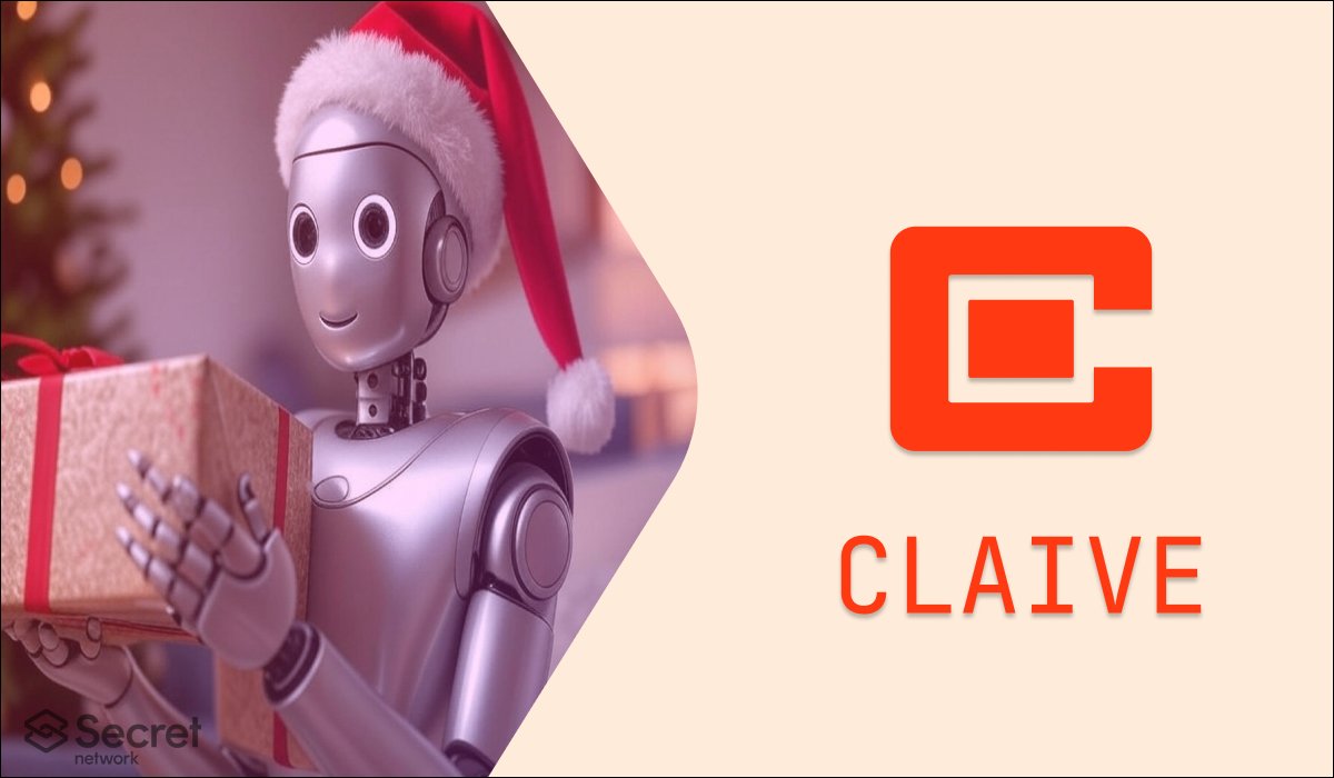 SecretNetwork's tweet image. We asked Claive how we should celebrate the launch of early access. The response? 
$SCRT Santa! 🎅

Santa Claive is dropping $SCRT gifts to 5 people on the "nice list" of 100 SCRT each!

To make it on Santa Claives nice list, repost this post
Follow @ClaiveAI and @lisaisloud 
Tag…