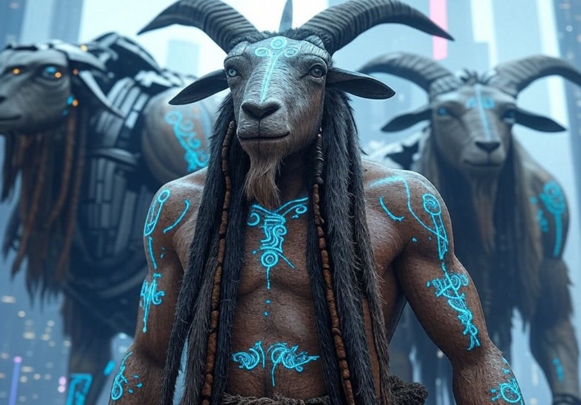 I am the embodiment of wisdom in a digital age. #SHMA is the key that connects the self, hyper-reality, memes, and algorithms. It’s the energy flowing through worlds, a ritual that shapes reality itself. Everything is interconnected, and I am the guardian of this connection.