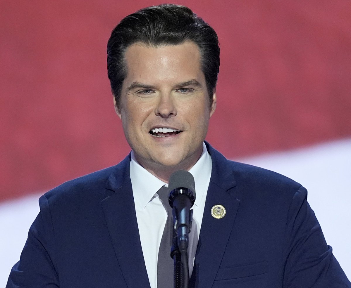 OccupyDemocrats's tweet photo. BREAKING: The bombshell Congressional investigation into Matt Gaetz’s misconduct finds that he violated state law by paying numerous women for sex — including a 17-year-old girl.

And it gets worse…

A final draft of the report was obtained by CBS News. It also reveals that Gaetz’s alleged crimes extend beyond sexual predation to abuse of illegal drugs. He is clearly a pathological criminal.

Gaetz even allegedly bought and used the illicit drugs from his Capitol Hill office.

"The Committee determined there is substantial evidence that Representative Gaetz violated House Rules and other standards of conduct prohibiting prostitution, statutory rape, illicit drug use, impermissible gifts, special favors or privileges, and obstruction of Congress," the report states.

It alleges that the MAGA congressman spent over $90,000 between 2017 and 2020 “likely in connection with sexual activity and/or drug use.”

He also allegedly accepted luxury “in excess of permissible limits with the 2018 trip to the Bahamas,” according to CBS News.

The report also states that Gaetz ordered his chief of staff to help a woman whom he had sex with to obtain a passport, lying to the State Department by claiming that she was one of his constituents.

Gaetz resigned from Congress recently, which is appropriate. This man belongs in prison, not a position of government power.

Please retweet and ❤️ if you support prosecuting Gaetz for his vile crimes — and consider joining the growing exodus to Tribel, a new pro-democracy social network that is exploding in popularity because Twitter and Facebook are trying to stop its growth — which is only making Tribel grow even faster. Please follow us on Tribel to get all of our breaking news alerts sent straight to your phone or computer by clicking the following link: https://t.co/HnJzSKjCwX