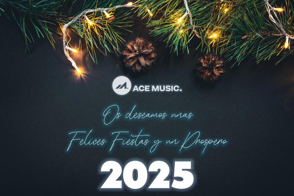 🎄 ¡La familia de ACE Music os desea unas Felices Fiestas! ✨
Gracias por acompañarnos en este increíble año lleno de música, sueños y grandes momentos. 🎶 Que esta Navidad esté llena de amor, alegría y muchas canciones que acompañen vuestros días. ❤️🎁