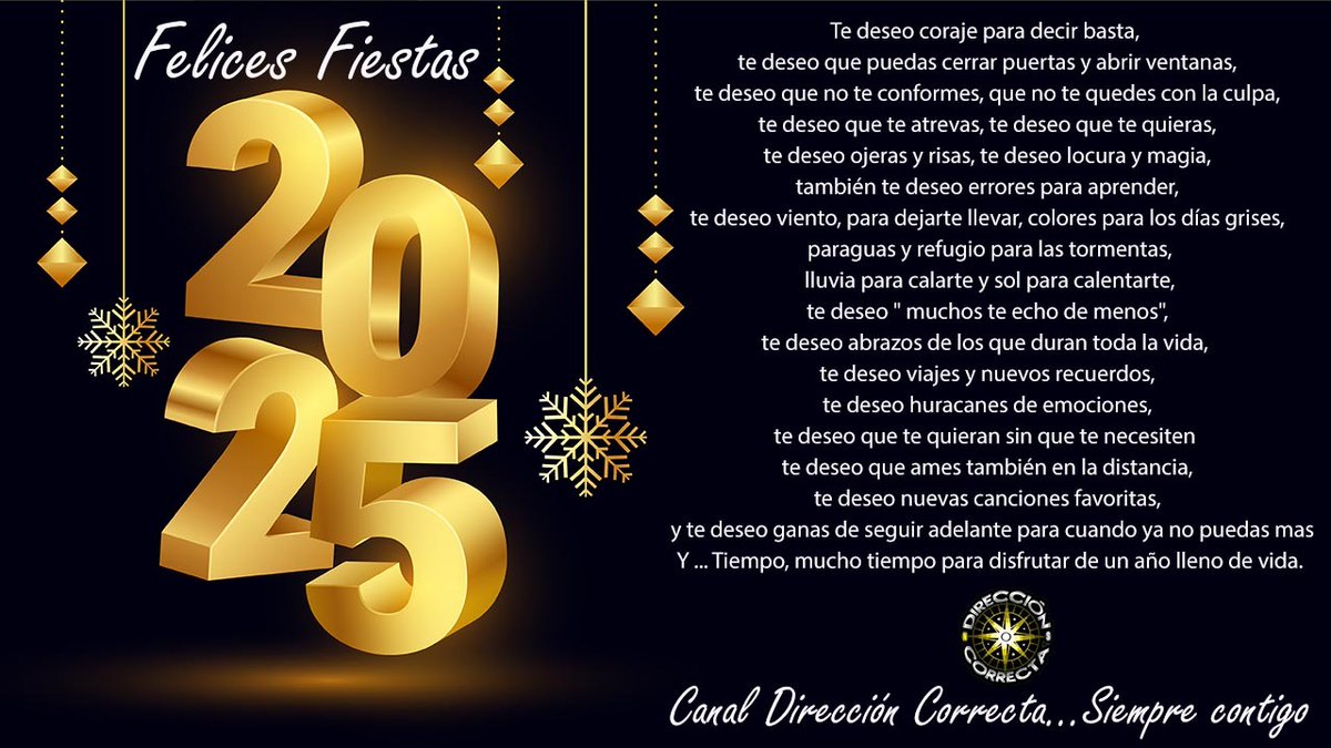 Felices Fiestas . A pesar de la adversidad  .