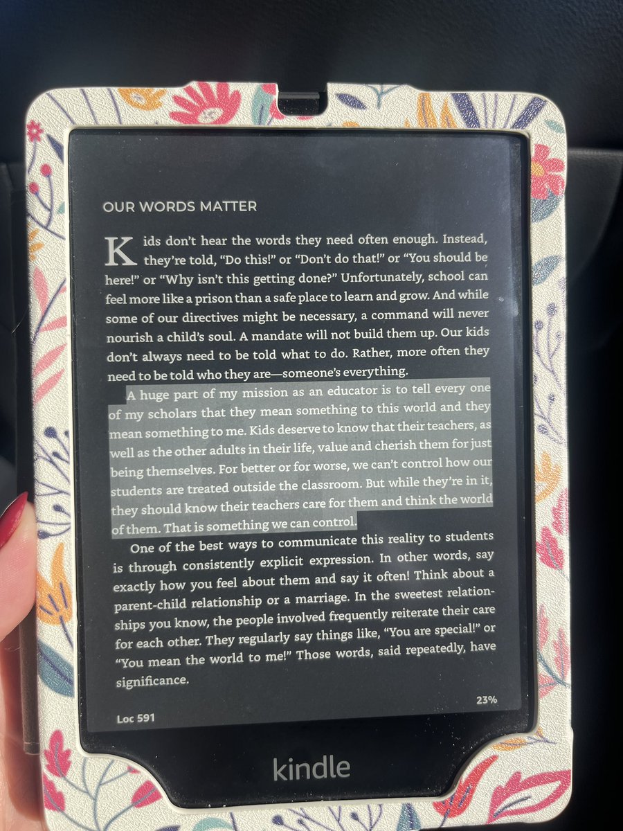 Courtney Steele (@miss_steele12) on Twitter photo “Kids deserve to know that their teachers, as well as other adults in their life, value and cherish them for just being themselves.”
🫶🏼
-Be THAT Teacher: Rehumanizing Education with Unapologetic Authenticity (by <a href="/TeachMrReed/">Dwayne Reed</a>) “Kids deserve to know that their teachers, as well as other adults in their life, value and cherish them for just being themselves.”
🫶🏼
-Be THAT Teacher: Rehumanizing Education with Unapologetic Authenticity (by <a href="/TeachMrReed/">Dwayne Reed</a>)