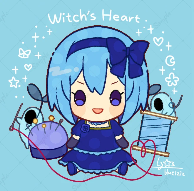 ちょっと作りたいものがあって、それ用に描いた絵です。 