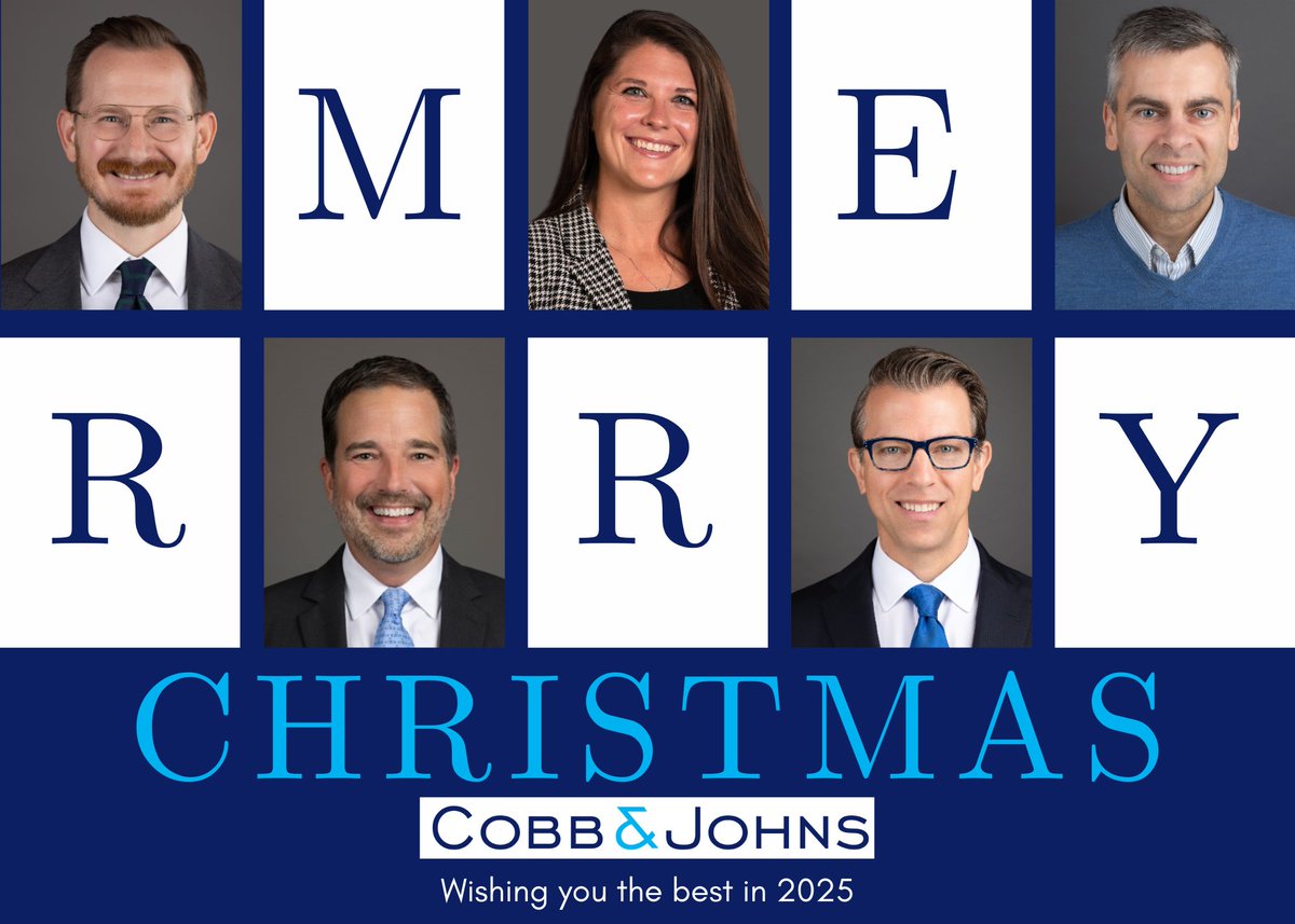 Seasons Greetings from your friends at Cobb &amp; Johns. #txlege