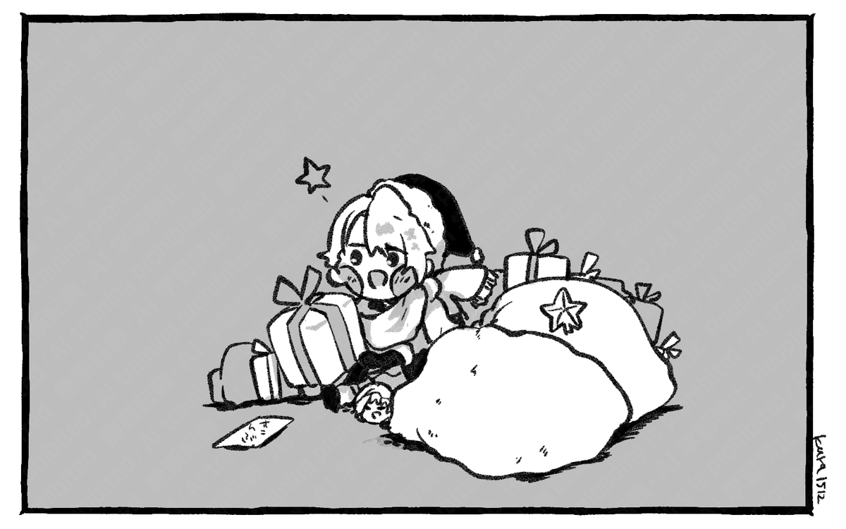 さんたさんのじゅんびをするよ! 