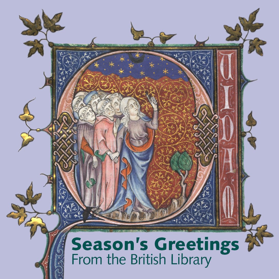 Season’s greetings from everyone at the British Library! ✨

Thank you for your continued support and for being an essential part of our vibrant community. Here’s to another year filled with inspiration, new ideas, and exciting discoveries.