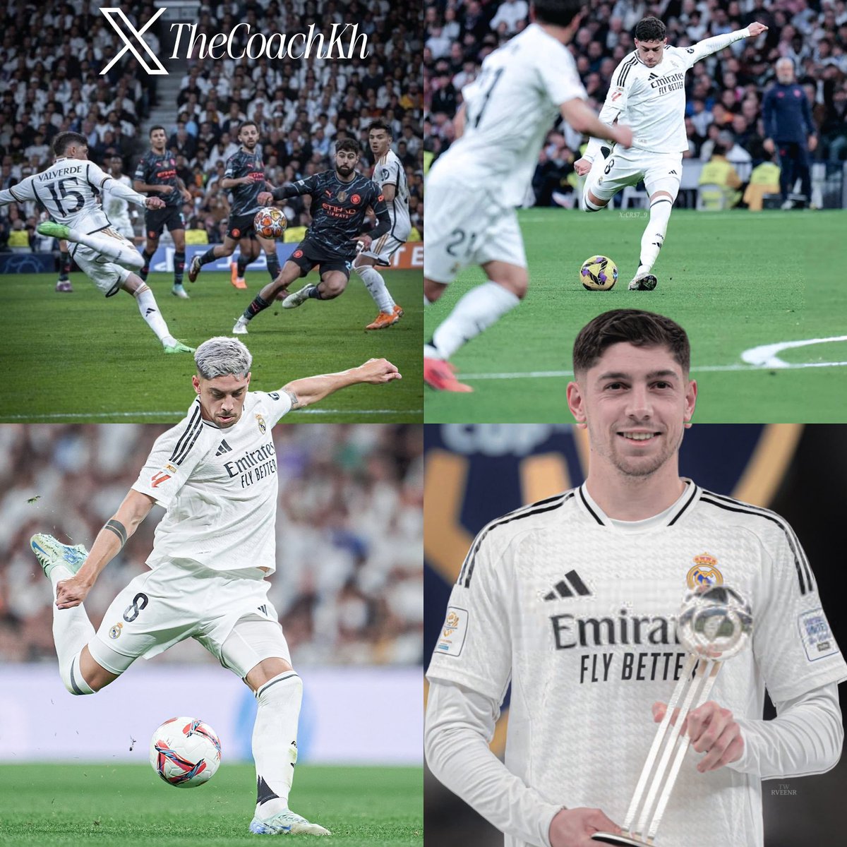 بالأمس رأينا هدف فالفيردي الصاروخي بشباك اشبيلية، وهذه النوعية من الأهداف التي نفتقدها في كرة القدم الحديثة تسديدات من خارج المنطقة بدقة وقوة لا مثيل لها 🤯

ثـريـــــٓــــــد | أجمل أهداف فيدي فالفيردي منها تسديدات صاروخية ومنها بعد مراوغة نصف الفريق أيضاً 😉🚀