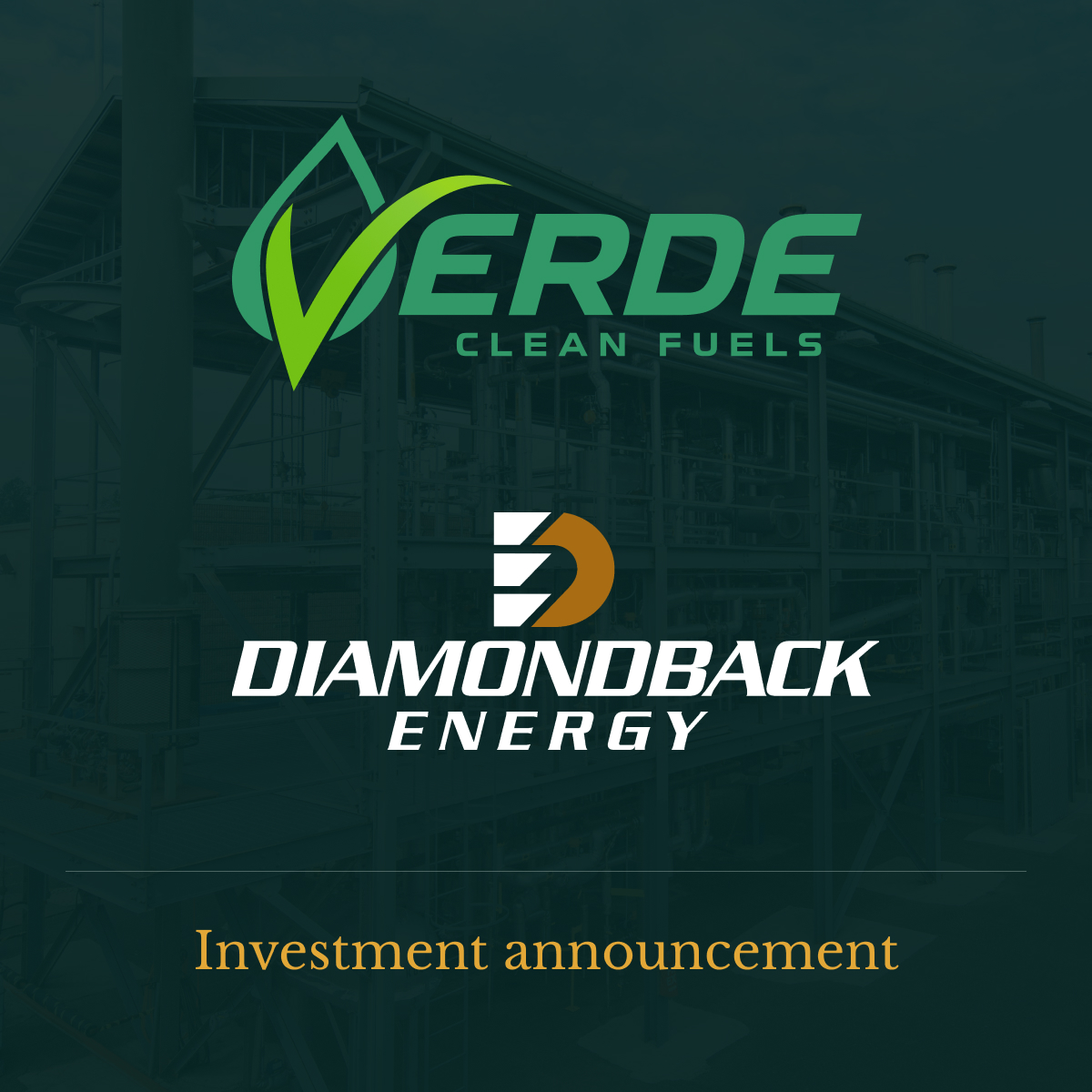 VerdeCleanFuels's tweet photo. Great to see our $50 million investment from @Diamondback_EP subsidiary, Cottonmouth Ventures, covered in the @HOUBizJournal and @mwtnews.

This is Diamondback’s second investment in #VerdeCleanFuels and sees the company become our second biggest shareholder.

Read more details… https://t.co/ZPOQyOePTm