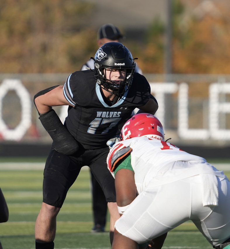 ENHS_Football's tweet photo. Congratulations to @barry_fries51 on being named to the LJS Class B All State team!!! https://t.co/HPdwqezZBX
