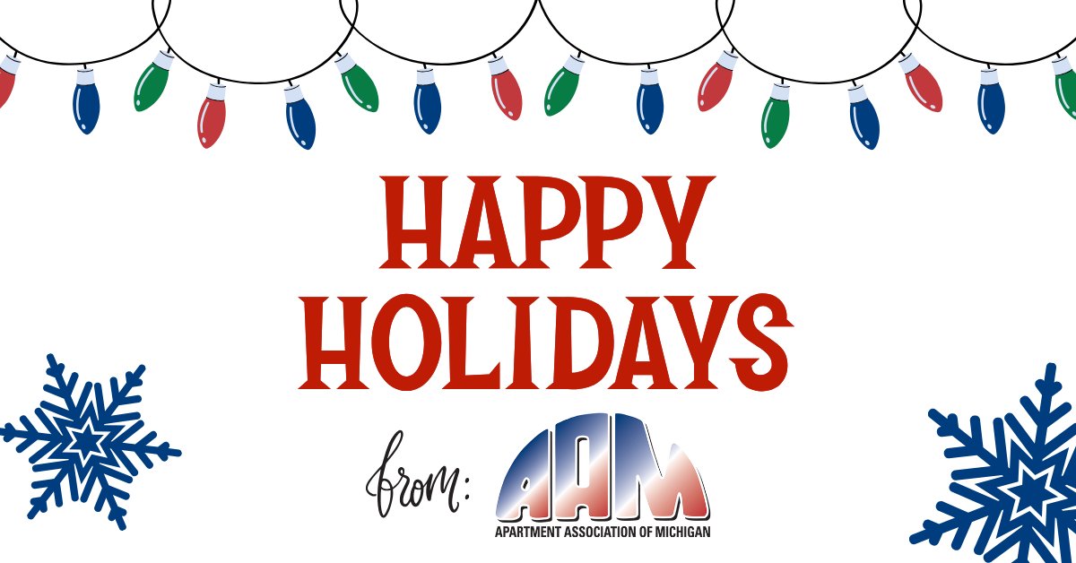 ApartmentsofMI's tweet image. No matter how you celebrate, AAM wishes you a happy holiday season!