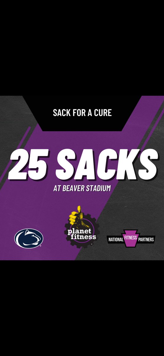 kaleb Artis (@kalebartis2022) on Twitter photo Through their partnership with <a href="/GoPSUsports/">Penn State Athletics</a>, @NationalFitnessPartners and <a href="/PlanetFitness/">Planet Fitness</a> supported <a href="/PennStateTHON/">PSU Dance Marathon</a> this season. The team has recorded 25 sacks in Beaver Stadium, bringing NFP’s THON donation amount to $25,000! #NFP will donate an extra $5,000 to THON! #ForTheKids Through their partnership with <a href="/GoPSUsports/">Penn State Athletics</a>, @NationalFitnessPartners and <a href="/PlanetFitness/">Planet Fitness</a> supported <a href="/PennStateTHON/">PSU Dance Marathon</a> this season. The team has recorded 25 sacks in Beaver Stadium, bringing NFP’s THON donation amount to $25,000! #NFP will donate an extra $5,000 to THON! #ForTheKids