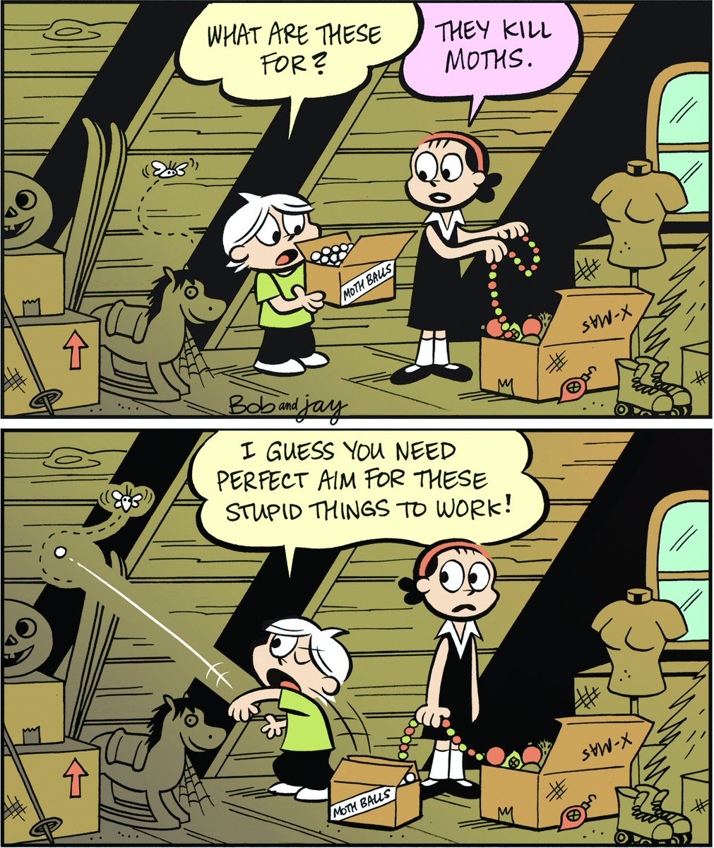 BobWeberJr's tweet image. Oh, Brother! Comic@Ohbrothercomic Oh, Brother! 12/23/2024 by Bob Weber Jr. and Jay Stephens   #gocomics #dailycomics #comics slylockfox.com/ohbrother/