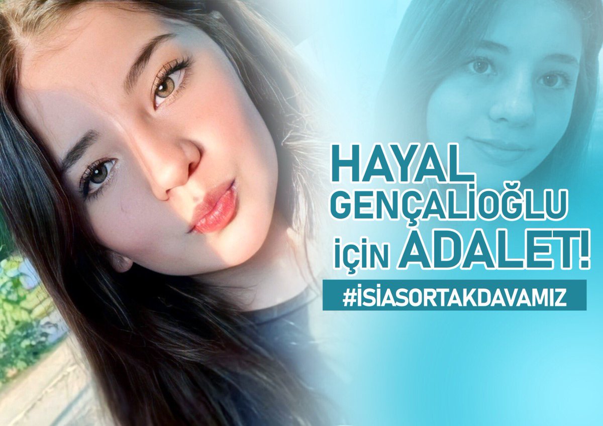 Hayal için adalet! Yitip giden tüm hayatlar için adalet! #çocuklariçinadalet