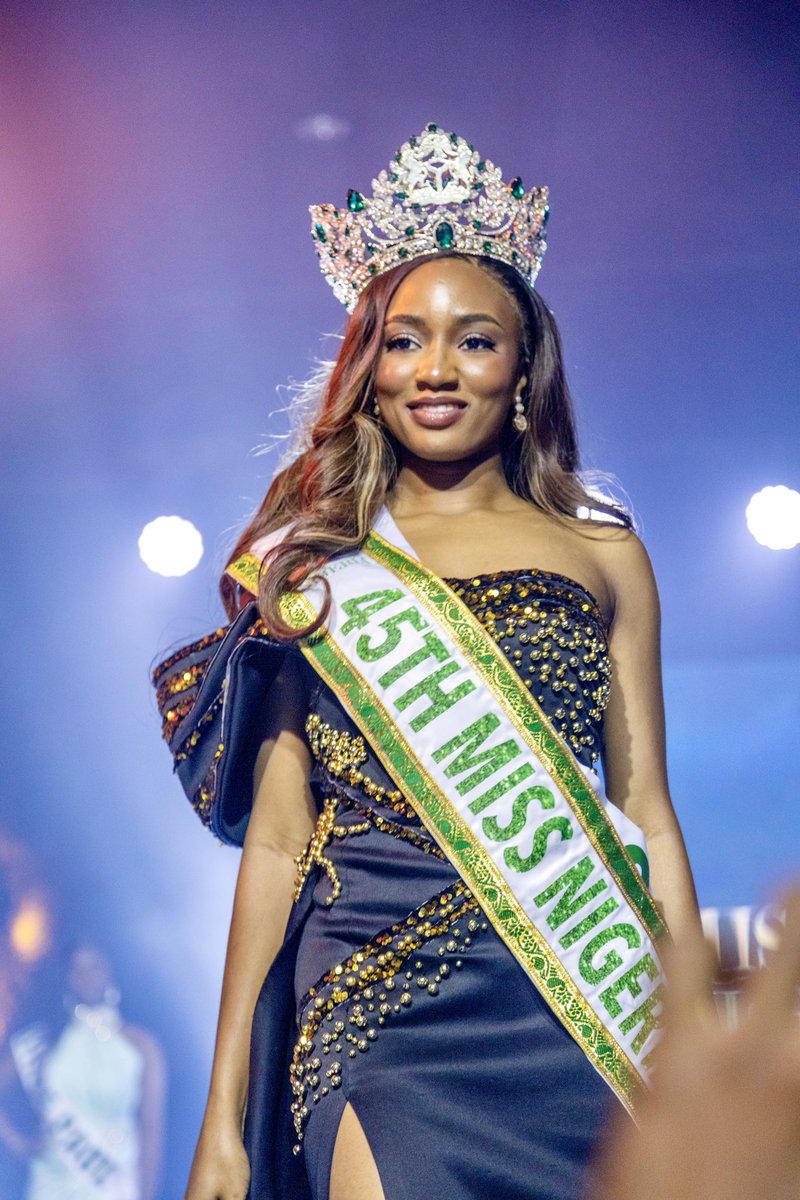 🇳🇬 Nigeria…! We proudly present to you our new Queen, the 45th Miss Nigeria, Doris Ogah.
