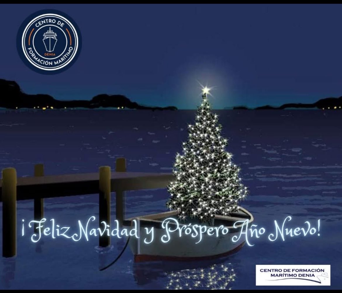 MaritimoDenia's tweet photo. Feliz Navidad. #centrodeformacionmaritimodenia https://t.co/Kq7NuR3mYZ
