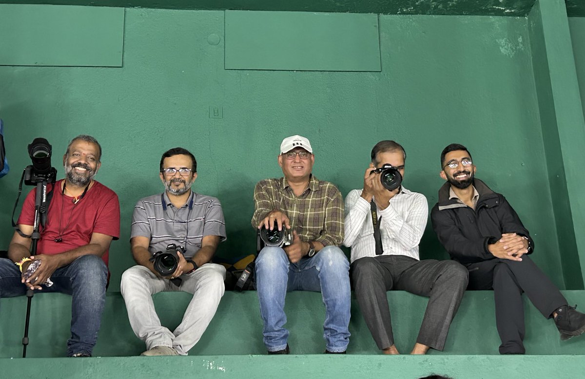 N.Sudarshan (@sudunarayan) on Twitter photo Reporters may go or may not, but the photojournalist brigade of Bangalore is always at the right place at the right time 😃
<a href="/photomurali1/">K MURALI KUMAR</a> <a href="/pushkarv/">Pushkar V</a> <a href="/chethan18/">Chethan Shivakumar</a> <a href="/kkumar612/">Krishnakumar P S</a> <a href="/muna2906/">Shailendra Bhojak</a> #Badminton #SeniorNationals Reporters may go or may not, but the photojournalist brigade of Bangalore is always at the right place at the right time 😃
<a href="/photomurali1/">K MURALI KUMAR</a> <a href="/pushkarv/">Pushkar V</a> <a href="/chethan18/">Chethan Shivakumar</a> <a href="/kkumar612/">Krishnakumar P S</a> <a href="/muna2906/">Shailendra Bhojak</a> #Badminton #SeniorNationals