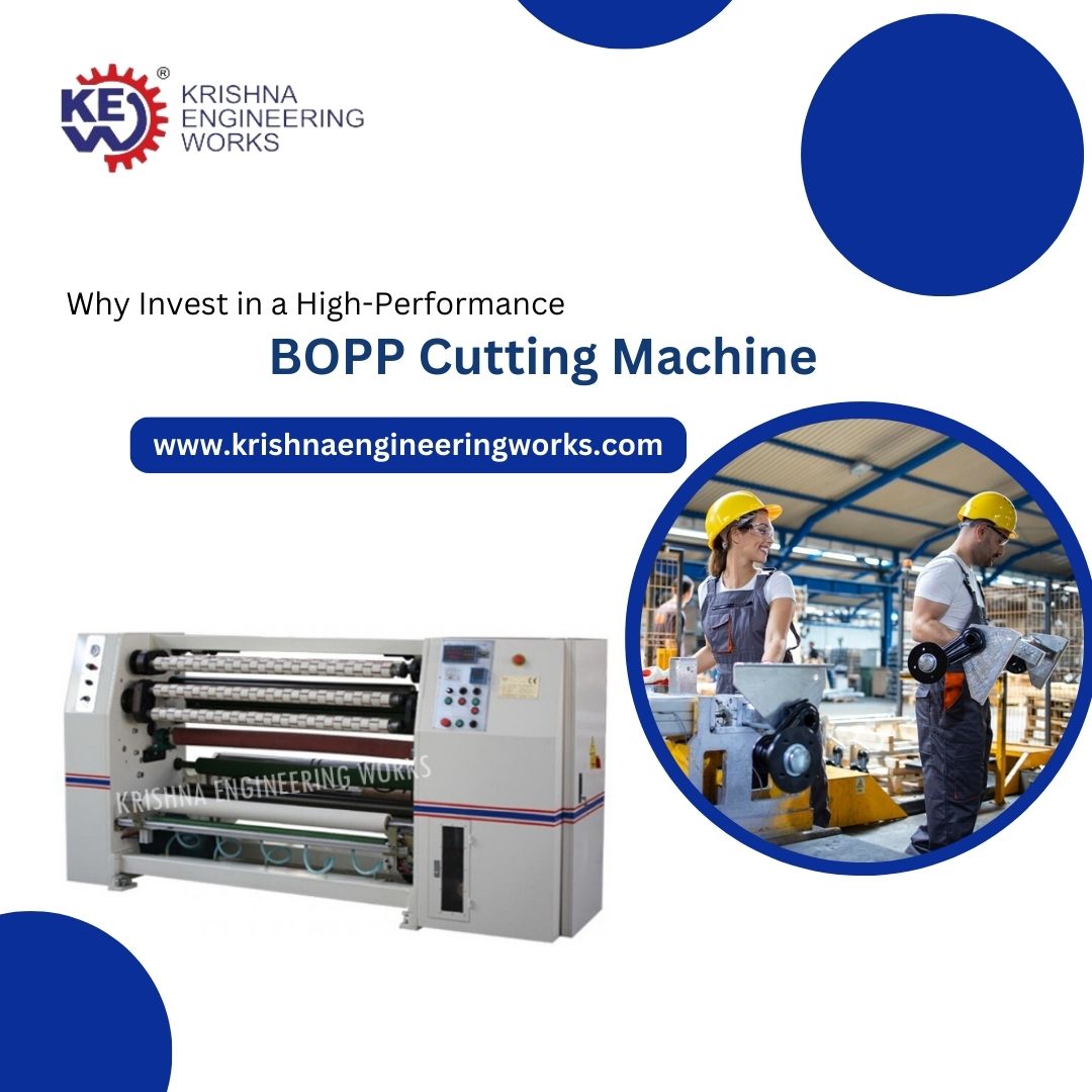 kewindia's tweet photo. Why Invest in a High-Performance BOPP Cutting Machine?
https://t.co/o82Ibav4uQ
https://t.co/fc8kwQQJww
Krishna Engineering Works deals with the latest manufacturing of BOPP cutting machines to cater to the demands in the #packagingindustry.
@kewindia #krishnaengineeringworks https://t.co/xTLmPkX7ei