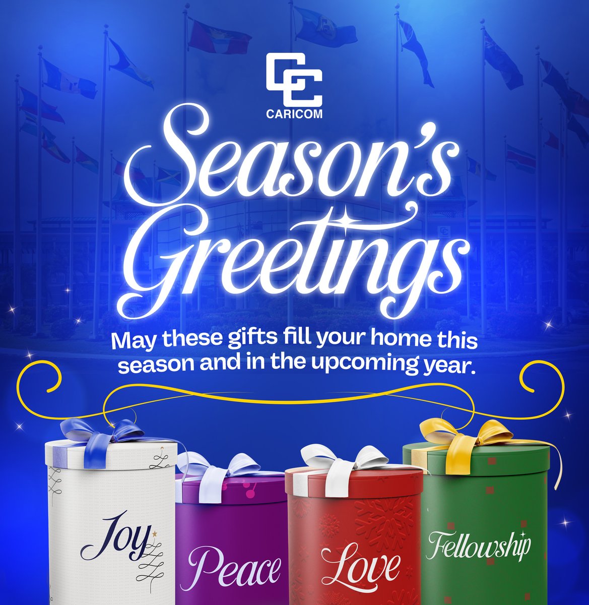 Warmest greetings from us to you!🎄🎅🏾🎁