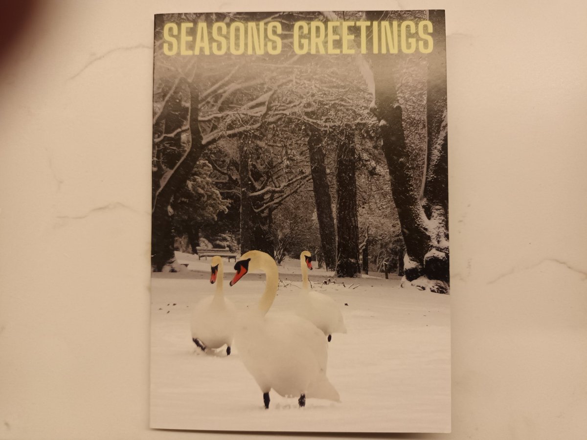 Many thanks to Friends Groups in #Sutton #Vesey for sending me your snowy Christmas card! <a href="/friendsofWGts/">friendsofwyldegreents</a>, Mossy Bank, Sutton  Park Gates, #Boldmere Spinney, Princess Alice and King George - great crew!