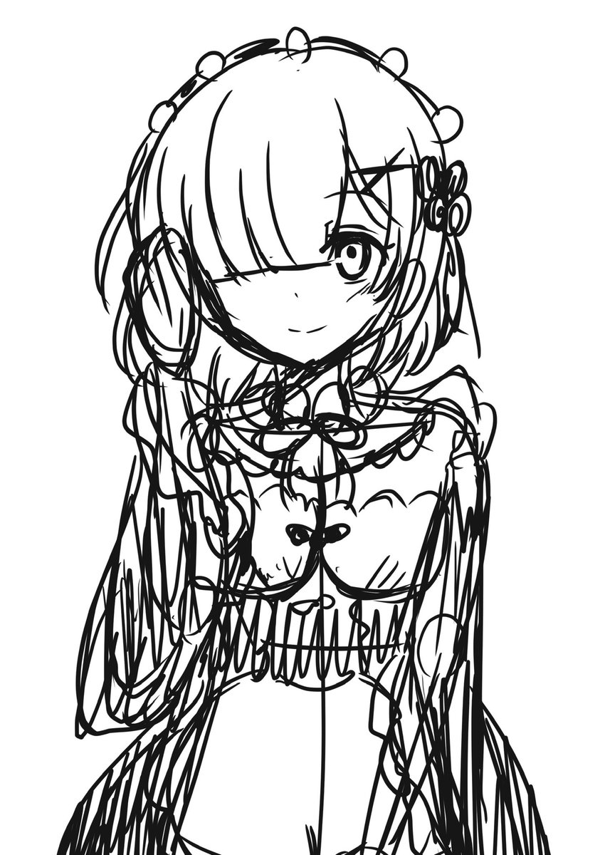 毎度のことながら変わり過ぎのラフ一覧
奏は昔描いたやつを加筆修正してます🖌️ 