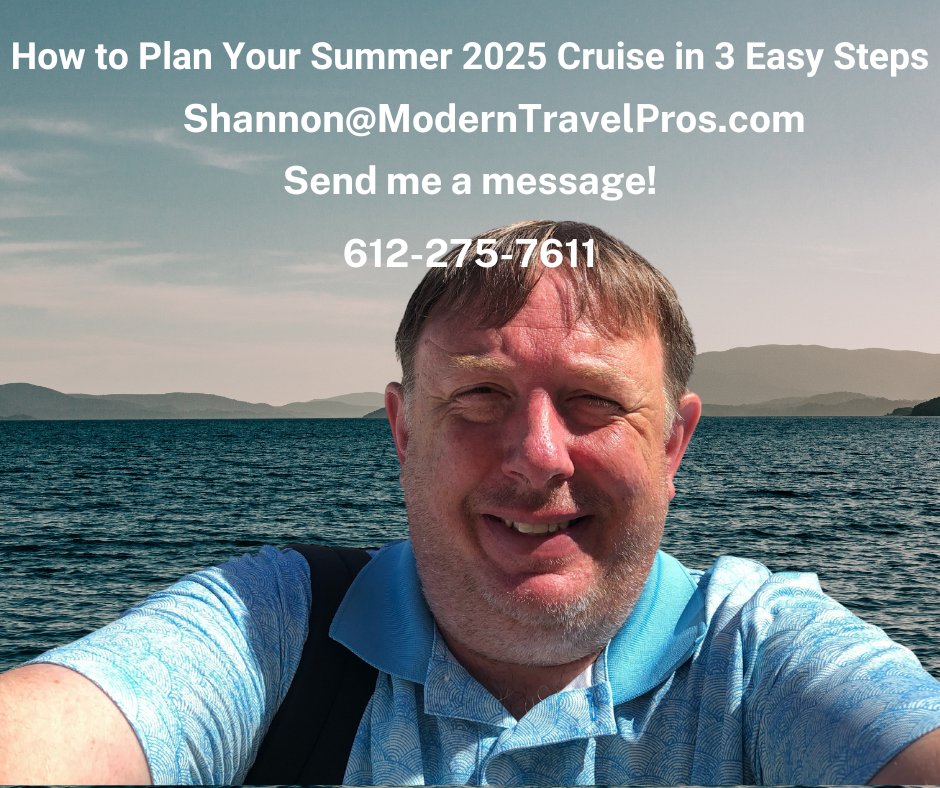 SLindmeyer's tweet photo. How to plan your Summer 2025 Cruise in 3 easy steps! https://t.co/413MFB4SFq