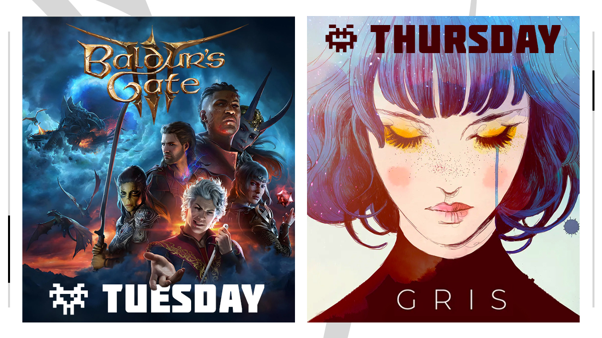 NotTheBestCo's tweet photo. It's holiday time, and while this week's offerings are not snowy or holiday themed, the Mrs. and I sit down for some quality co-op gaming time together with #BaldursGate3.  On Thursday, we continue adding color into #Gris.  Videos will be available at 3:30PM ET.

#NotTheBest https://t.co/nGDjq0Ix8J